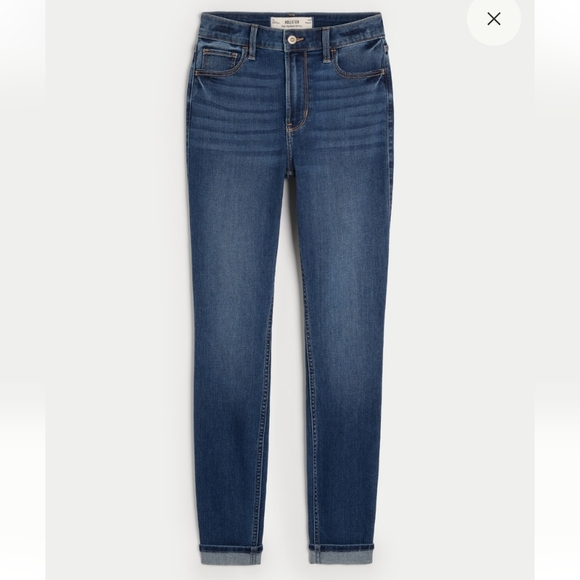 Hollister Denim - Hollister California High Rise Super Skinny Soft Stretch Dark Denim W29 L29 9R